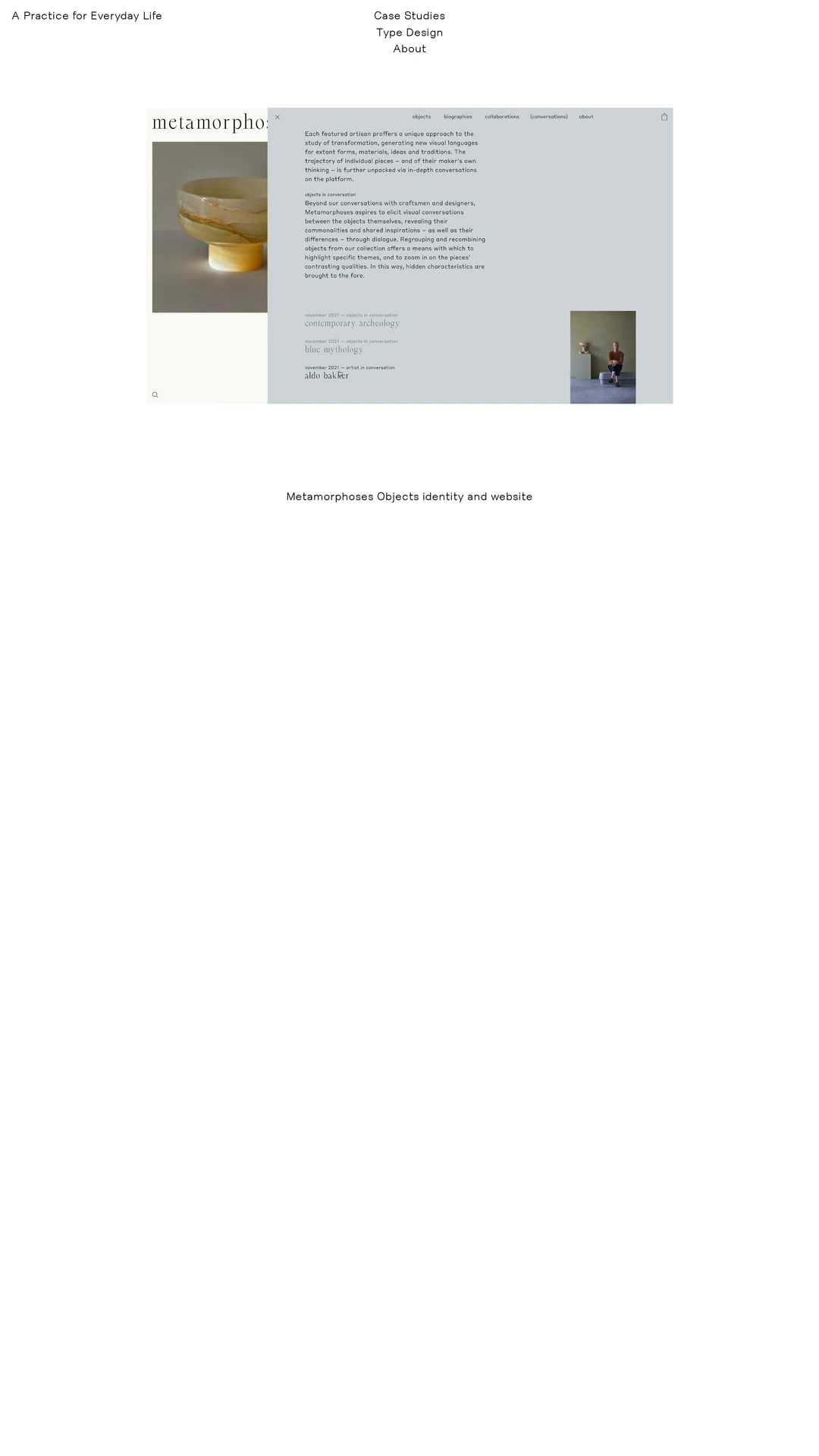 Screenshot of A Practice for Everyday Life