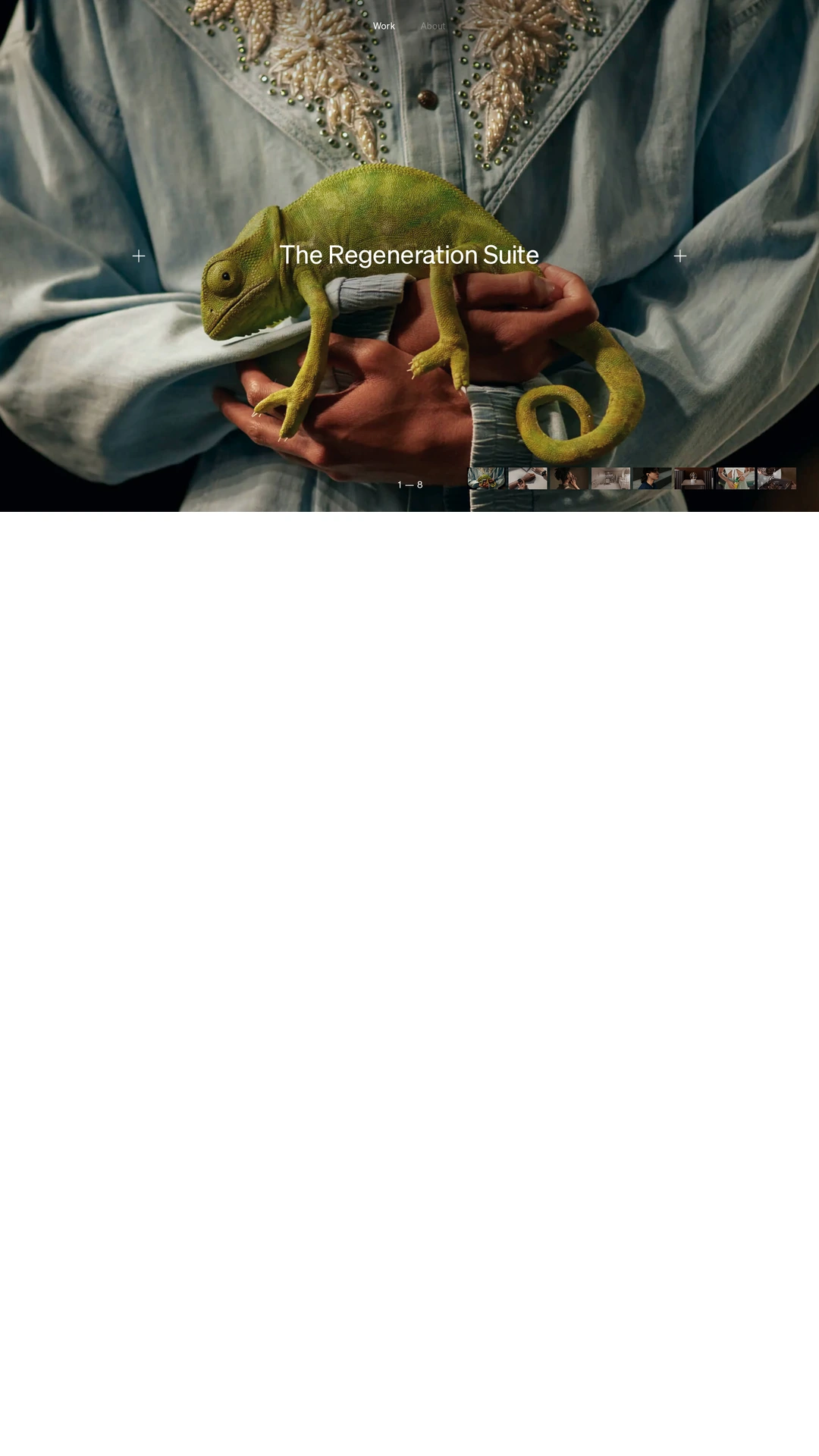 Screenshot of Camille Mormal — Independent Designer & Art Director