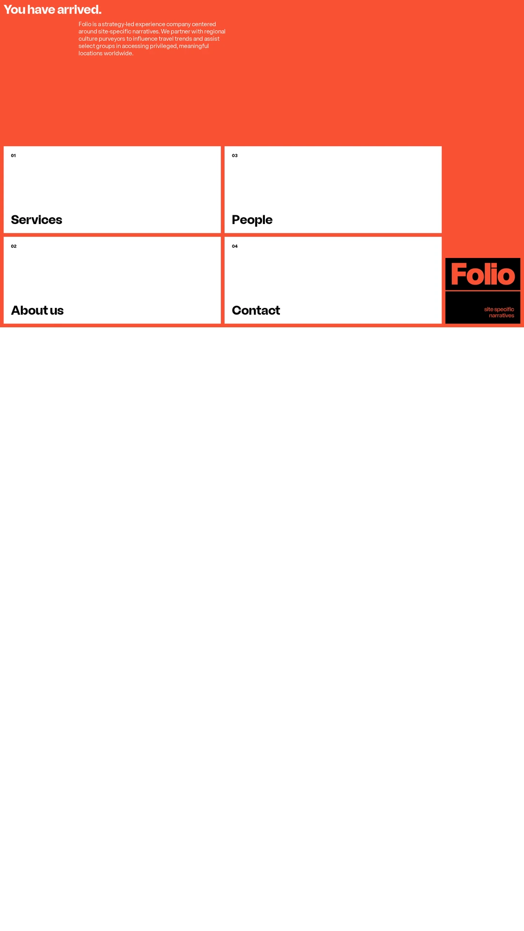 Screenshot of Folio