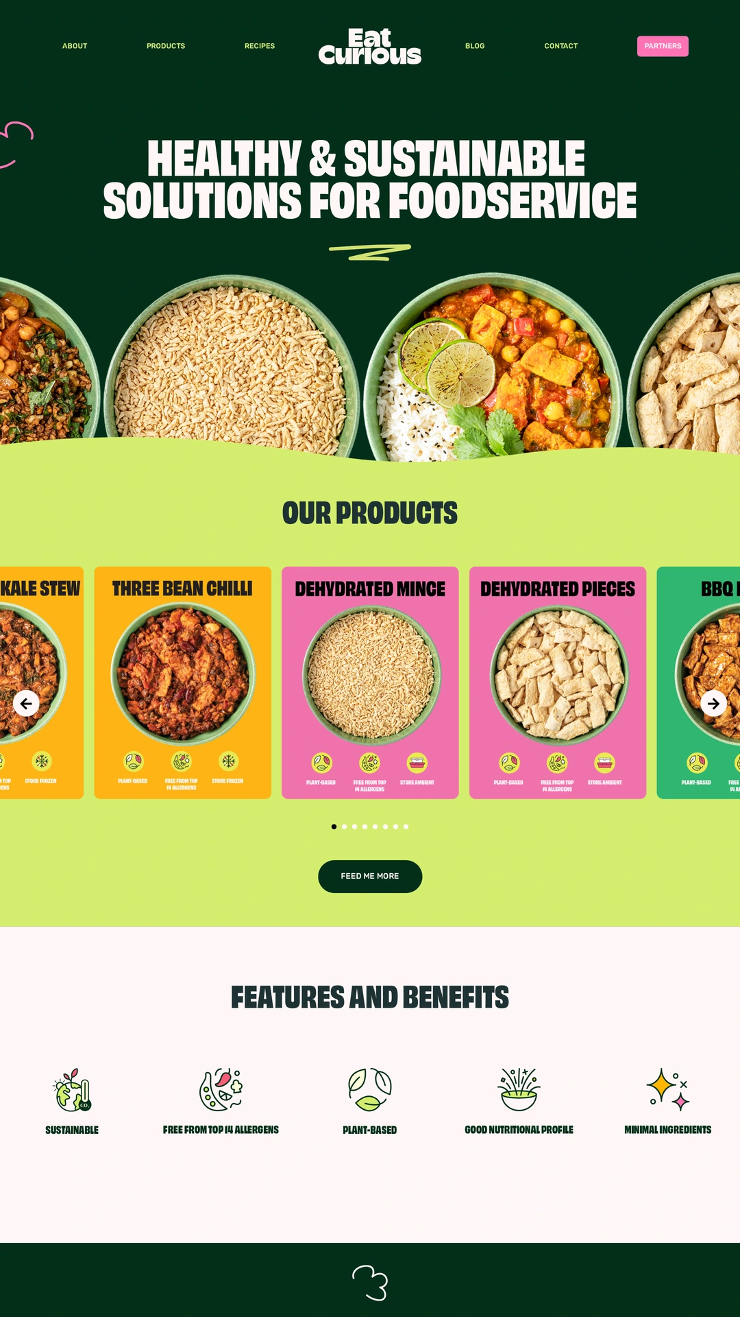 Screenshot of Eat Curious